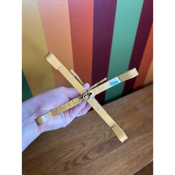 Vintage metal MCM mid century modern mug tree - Picture 3 of 4